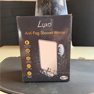 Luxo Anti-Fog Shower Mirror in Chrome